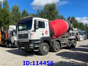 Intermix  on chassis MAN TGA 35.480 8X4 8m3 Manual concrete mixer truck