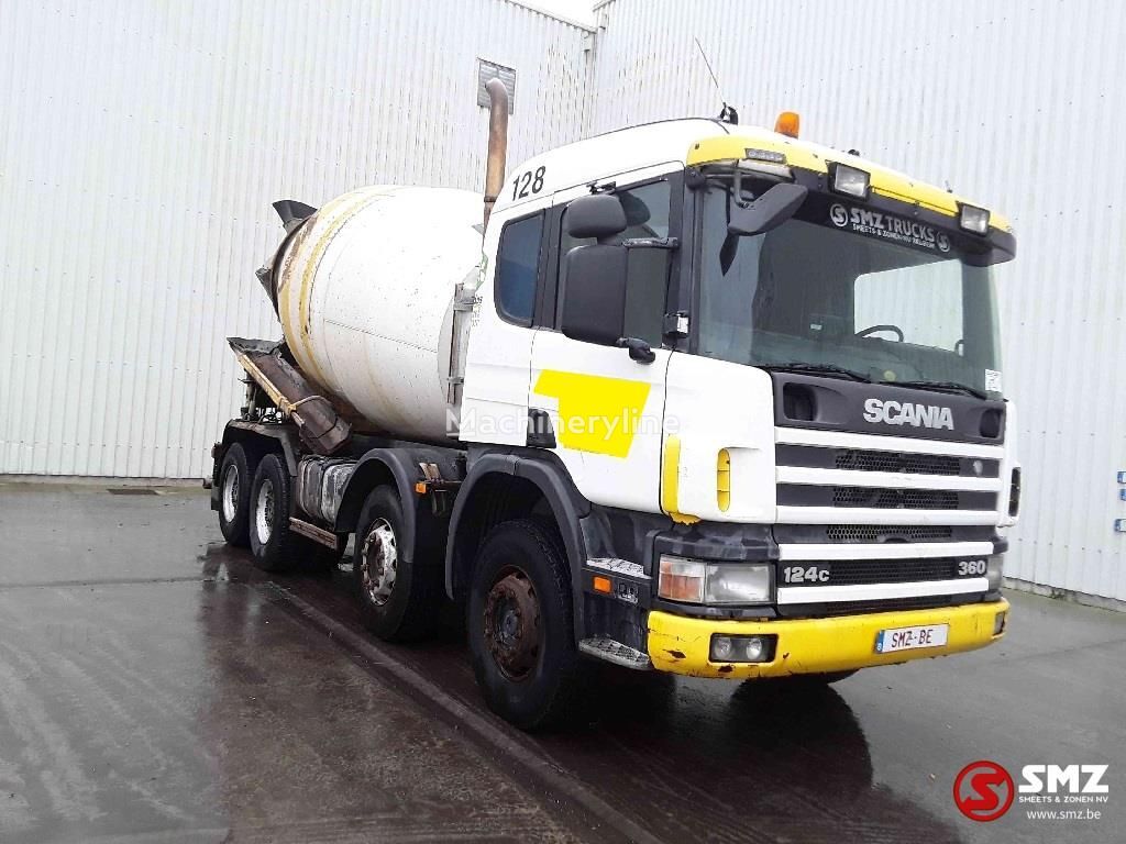 Liebherr  on chassis Scania 124 360  concrete mixer truck