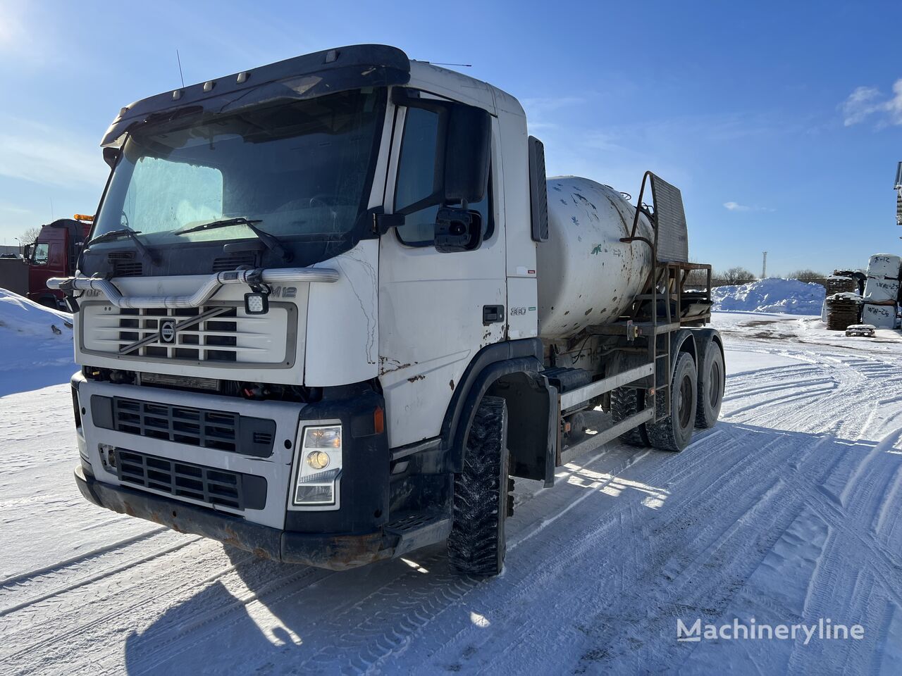 Volvo FM12 380 concrete mixer truck
