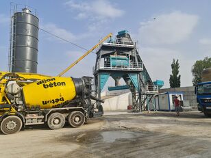 new Constmach 160 m3 Fixed Concrete Plant Conforming to CE Standards
