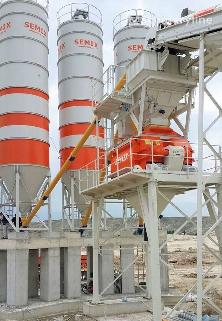 new Semix Stationary 160 STATIONARY CONCRETE BATCHING PLANTS 160m³/h concrete plant