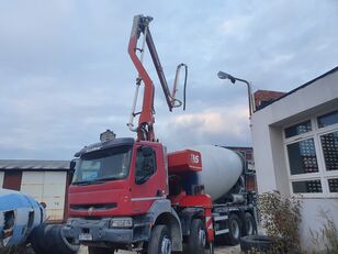 Sermac  on chassis RENAULT Kerax 420 Sermac 24m+ 9m3 mixer-pump TOP CONDITION concrete pump