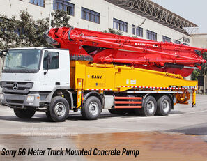 Sany Sany 56 Meter Truck Mounted Concrete Pump for Sale in Cameroon