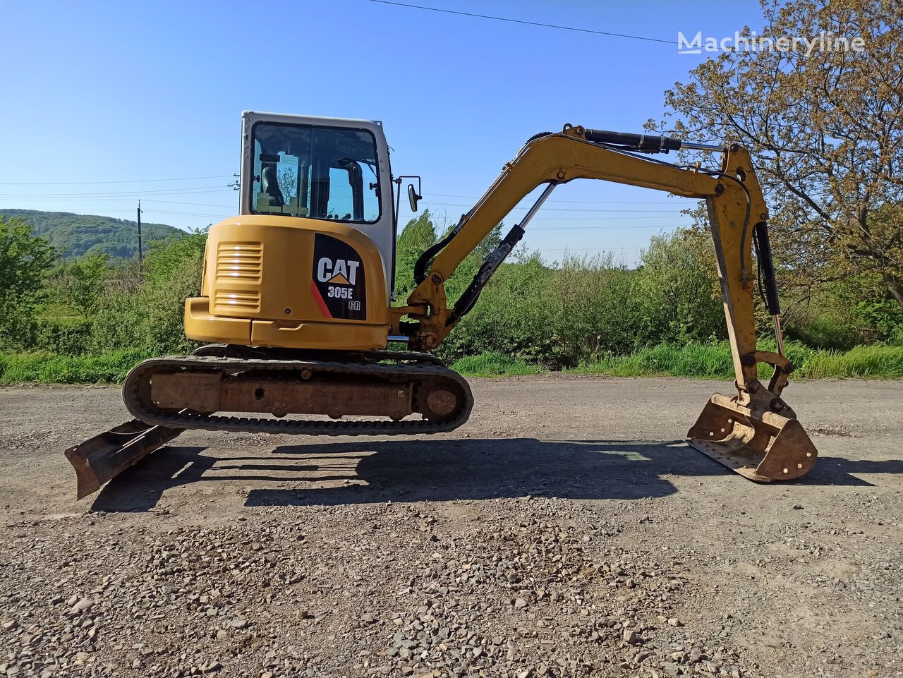 Caterpillar 305ECR mini excavator