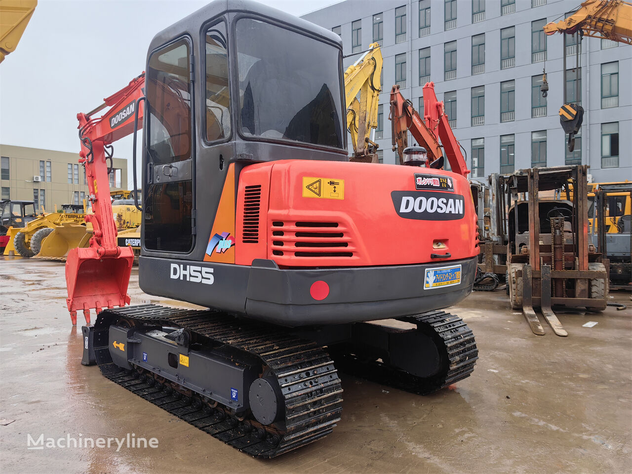 Doosan DH55 mini excavator