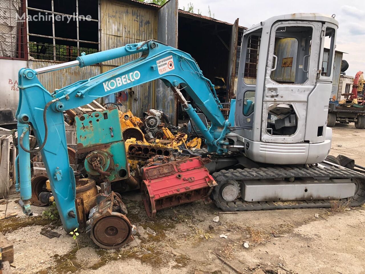 Kobelco SK35 mini excavator for parts