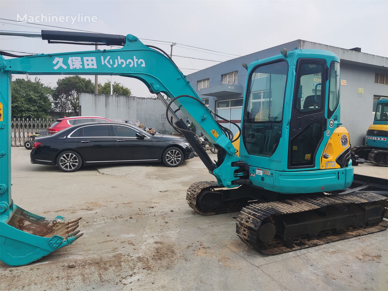 Kubota KX155-3 mini excavator