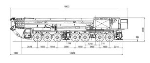 GROVE GMK 7450 mobile crane
