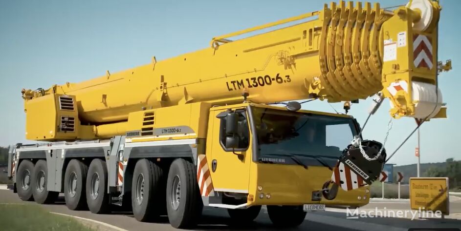 new Liebherr LTM 1300-6.3 mobile crane