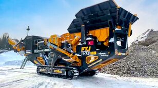 new FABO FTJ 11-75 HYBRID HEAVY DUTY TYPE TRACKED JAW CRUSHER | STOCK tracked excavator