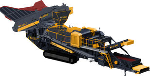 new FABO FTV-70-S Tracked Crushing and Screening Plant With VSI crusher tracked excavator