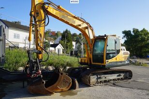Hyundai 140LC-9A tilt and two buckets tracked excavator