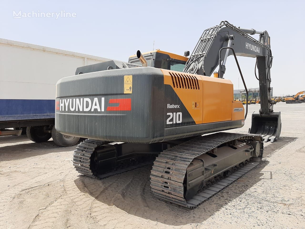 new Hyundai R210 SMART tracked excavator