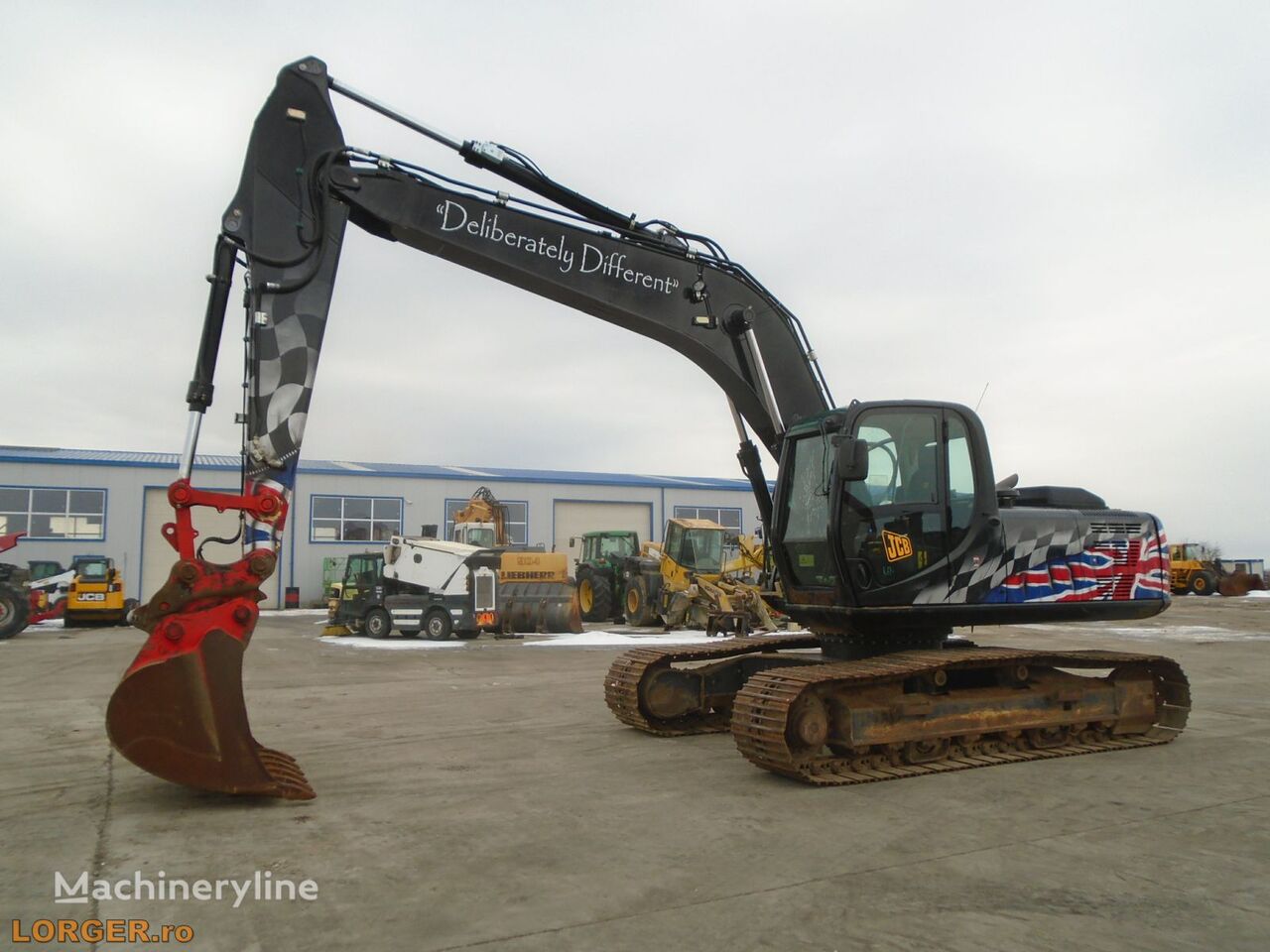 JCB JS 220 LC tracked excavator