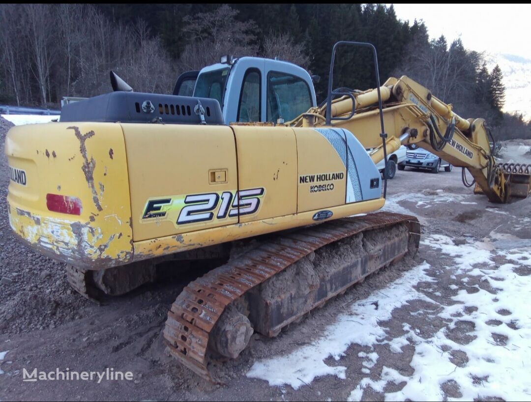 New Holland E215 tracked excavator