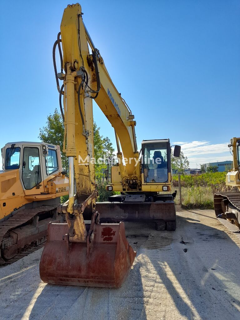 Komatsu PW200-7 wheel excavator