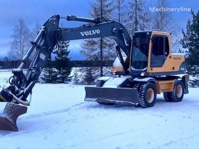 Volvo EW 160 B wheel excavator