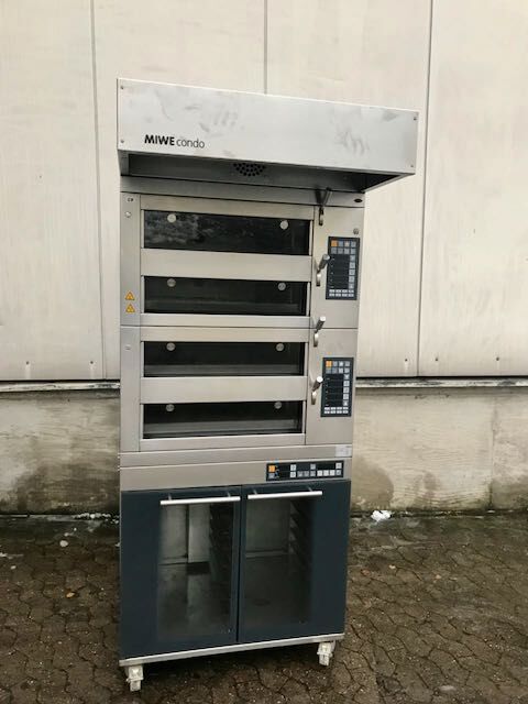 Miwe CO 4.0608 2D mit Gärschrank deck oven