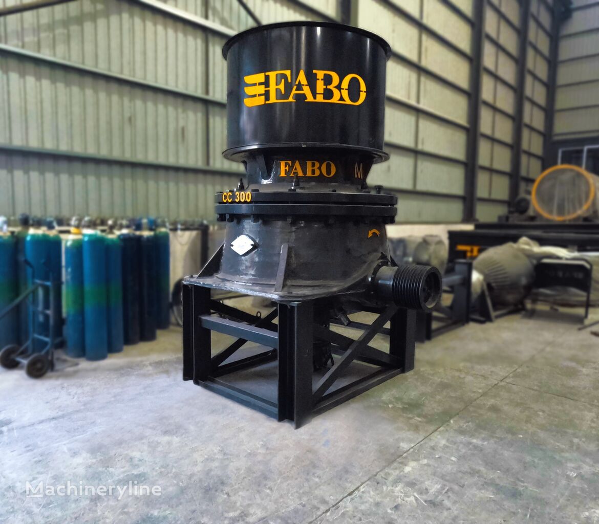 new FABO CC-300 SERIES 300-400 TPH CONE CRUSHER