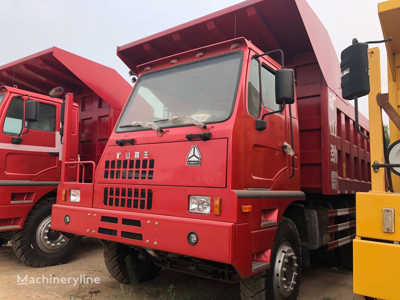 HOWO 80T mining dumper Haul Truck 80t,70t loading