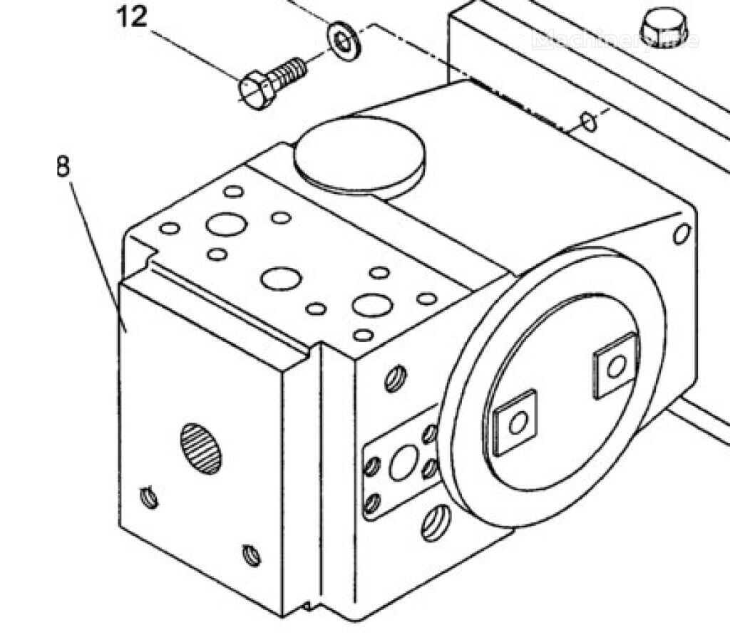 Case 6916194 6916194 hydraulic pump for Case SR8 SR9 SV208 SV208D SV210 construction roller